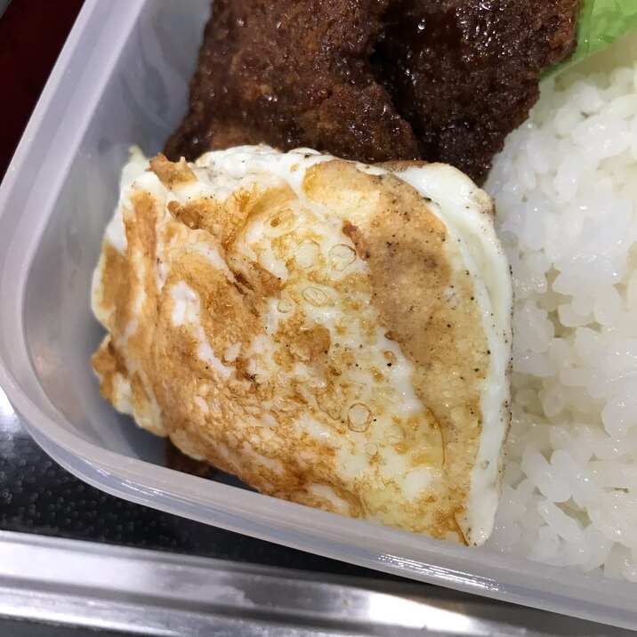 お弁当用の目玉焼き